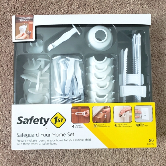 New Safety 1st Safeguard your home 80 piece set - Picture 1 of 4